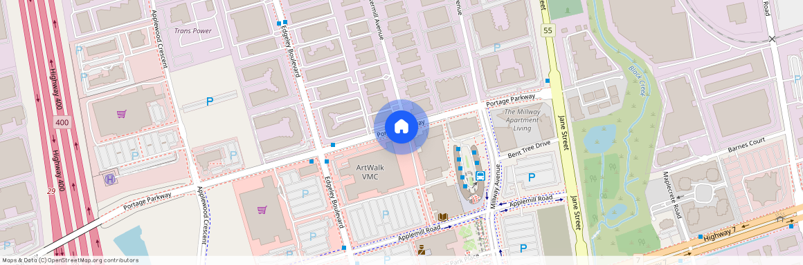 898 Portage, Single Bedrm Parkway #4002, Vaughan, Vaughan Corporate Centre