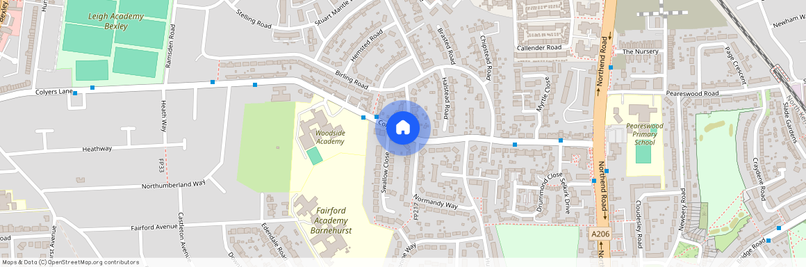 Colyers Lane, Erith, London