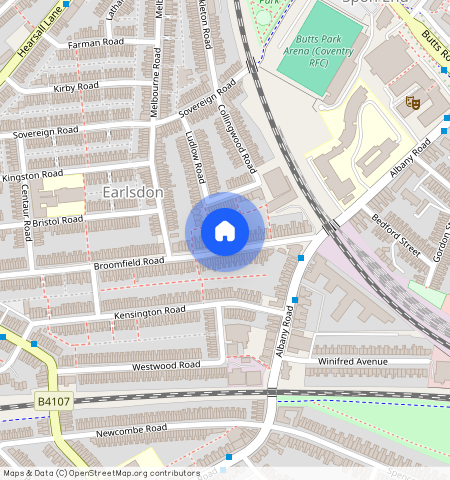 Broomfield Road, Coventry CV5