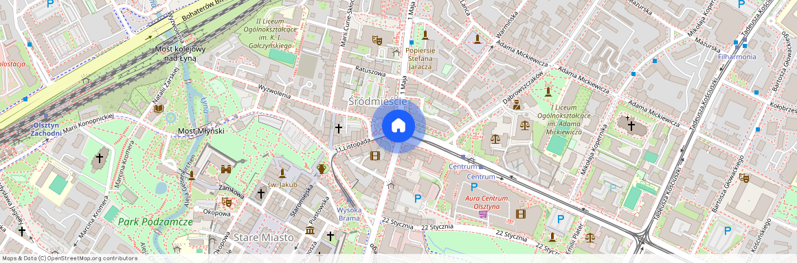Śródmieście, Olsztyn, warmińsko-mazurskie