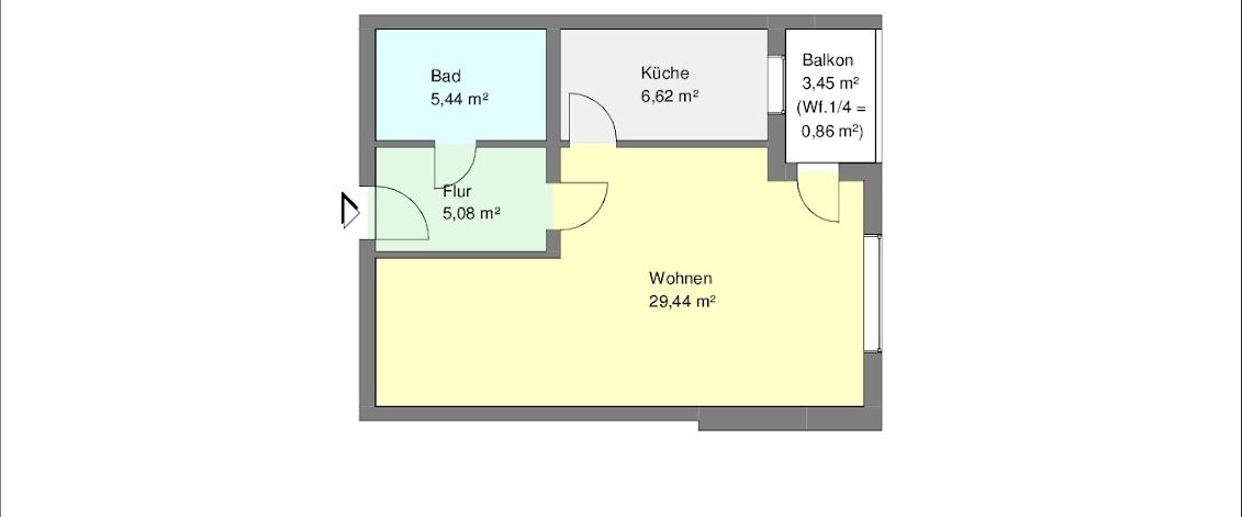 Kleine 1 Zimmerwohnung in Dortmund Hörde mit WBS - Photo 1