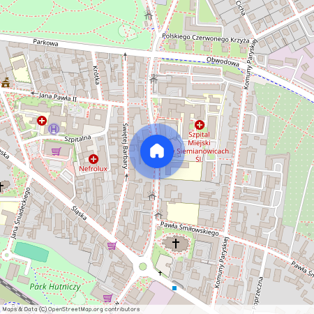 1 Maja, Siemianowice Śląskie M., Siemianowice Śląskie, Centrum