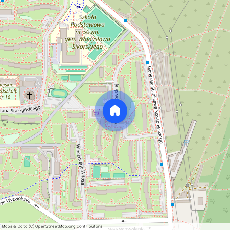 ul. Kosmowskiej, Północ, Częstochowa, śląskie