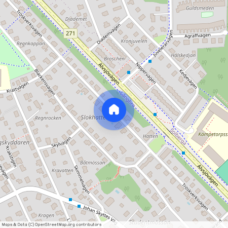 Tröskverksvägen, Älvsjö