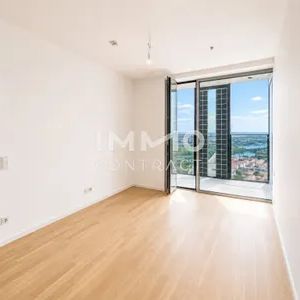 DC2 Tower: 43. Etage - Erstbezug mit 14m2 Loggia - Stilvolle 2-Zimmer-Wohnung - Foto 2