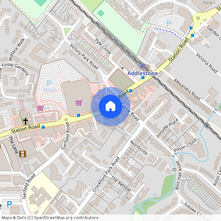 Station Rd Addlestone KT15 2BE