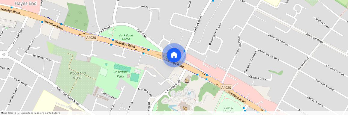 Uxbridge Road, Hayes, Hillingdon