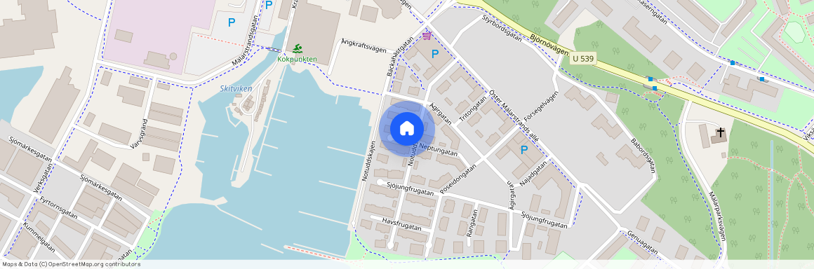Neptungatan, Västerås