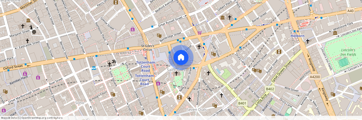 Central Saint Giles Piazza, London WC2H