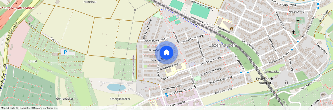 Rosenapfelweg 25, 70437 Stuttgart-Zuffenhausen/Zazenhausen