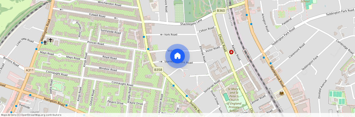 Stanley Gardens Road, Teddington, TW11, London