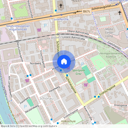 Steiermark, Hüttenbrennergasse, 8010, Graz