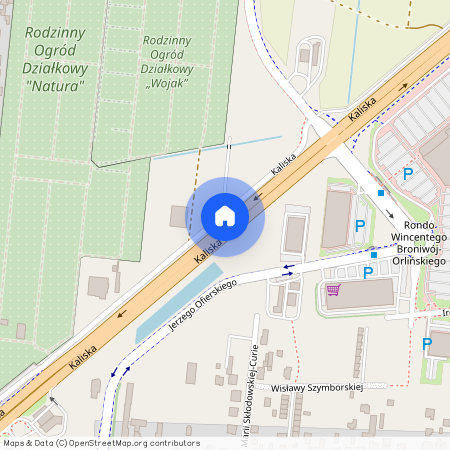 ul. Kaliska, Ostrów Wielkopolski, ostrowski, wielkopolskie