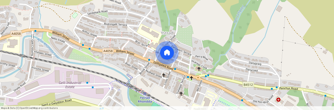 Club Row, Ystrad, Pentre, Rhondda Cynon Taf, CF41 7RL