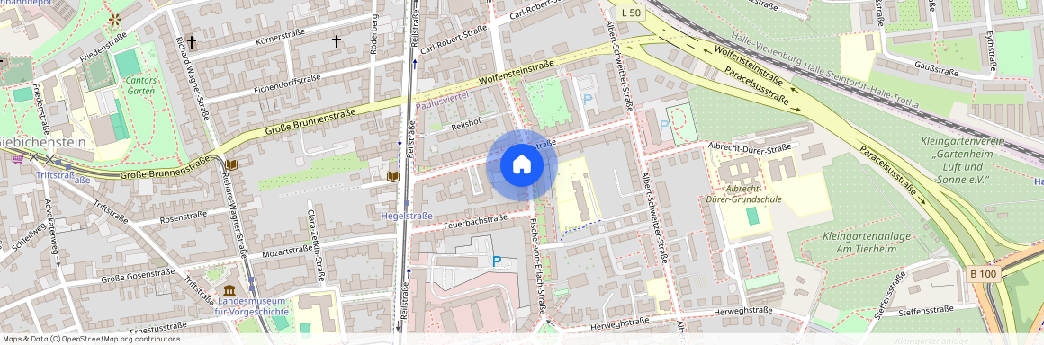 F.-v.-Erlach-Str. 27 (Paulusviertel), 06114 Halle