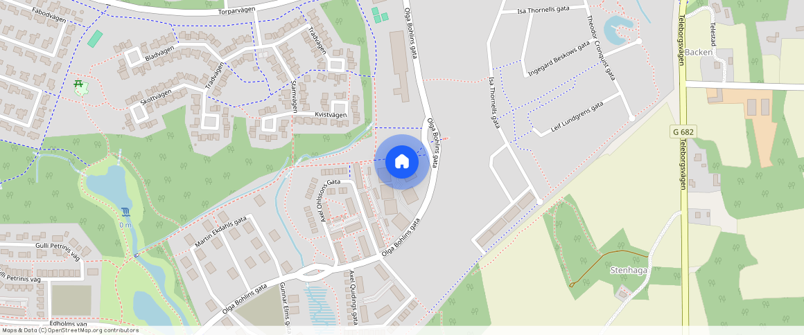 Teleborg, Växjö, Kronoberg, Olga Bohlins gata 12 B