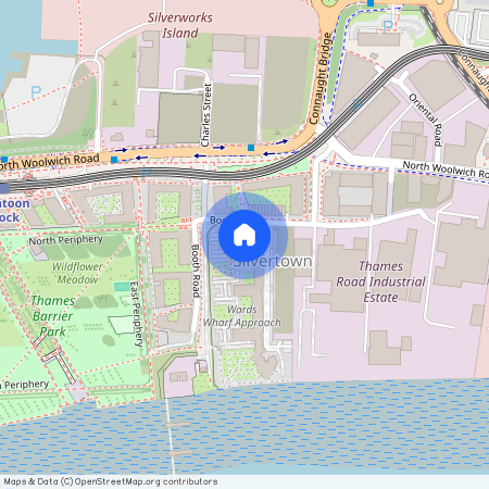 Wards Wharf Approach, Silvertown, E16