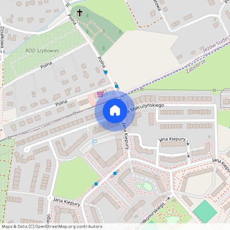 ul. Witolda Małcużyńskiego, Zabobrze, Jelenia Góra, dolnośląskie