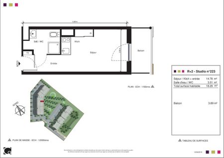 Location Appartement 1 pièce 18m² NIMES 30000 - Photo 2