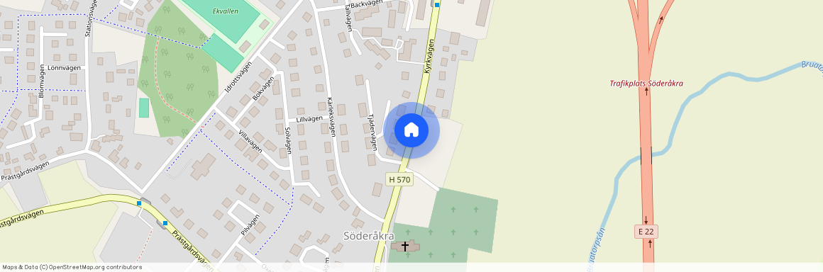 Kyrkvägen, Söderåkra