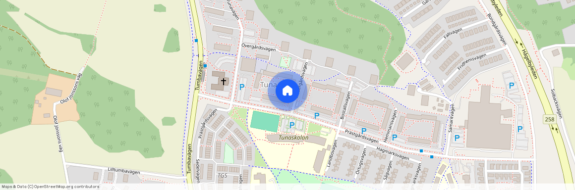 Tunavägen 18, Tumba