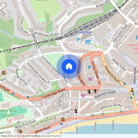 Cornwallis Gardens, Hastings TN34