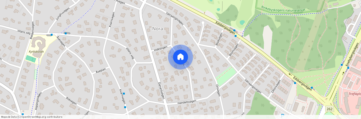 Östbovägen, Danderyd