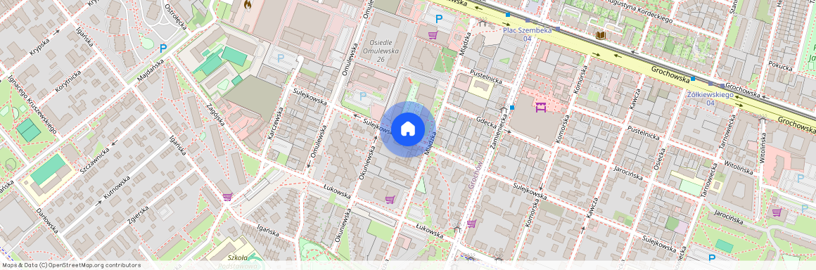 ul. Sulejkowska, Grochów, Praga-Południe, Warszawa, mazowieckie