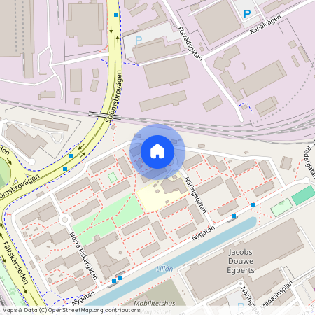 Näringsgatan 5 C, Öster