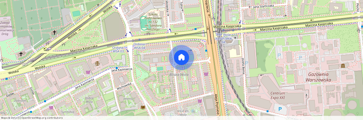 ul. Marcina Kasprzaka, Odolany, Wola, Warszawa, mazowieckie