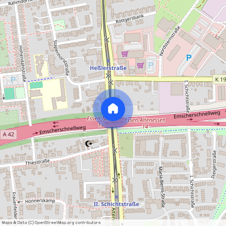 Altenessenerstrasse, 45329 Essen - Altenessen