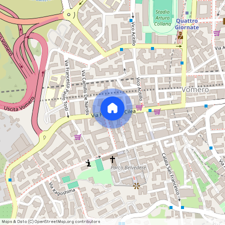 Napoli, Via Francesco Cilea - Vomero Cilea