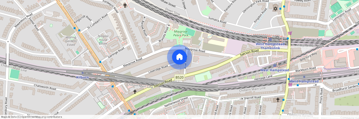 Loveridge Road, West Hampstead NW6