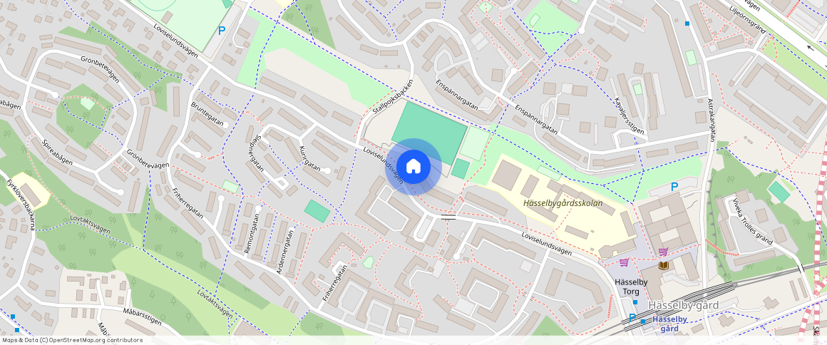 Loviselundsvägen 38, Hässelby Gård