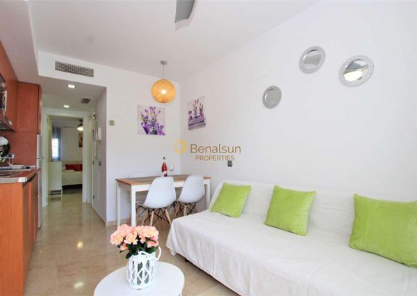 For rent HALF SEASON from 15/09/2024-31/05/2025 beautiful apartment 250 meters from the beach in Benalmadena