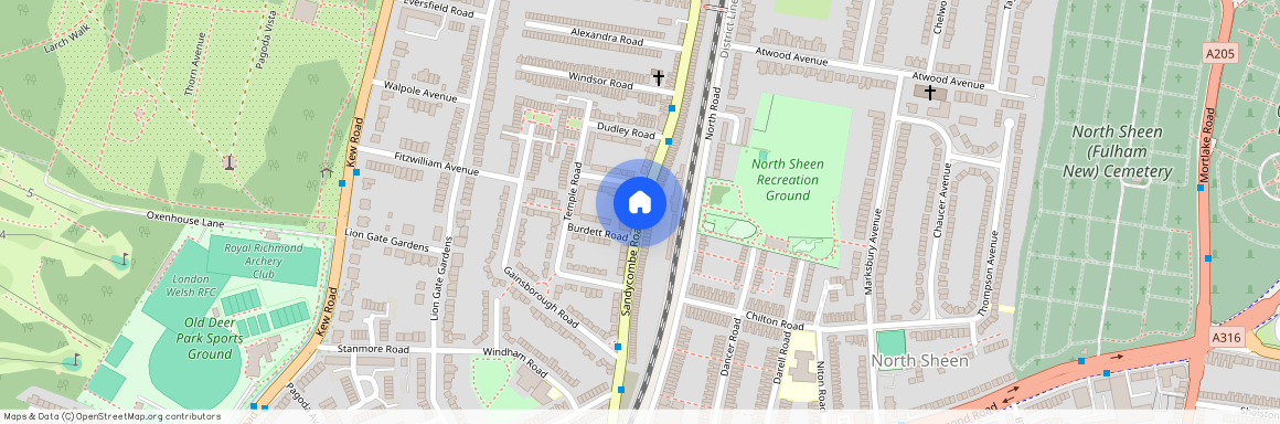 Dover Terrace, Kew, Richmond, Surrey, TW9