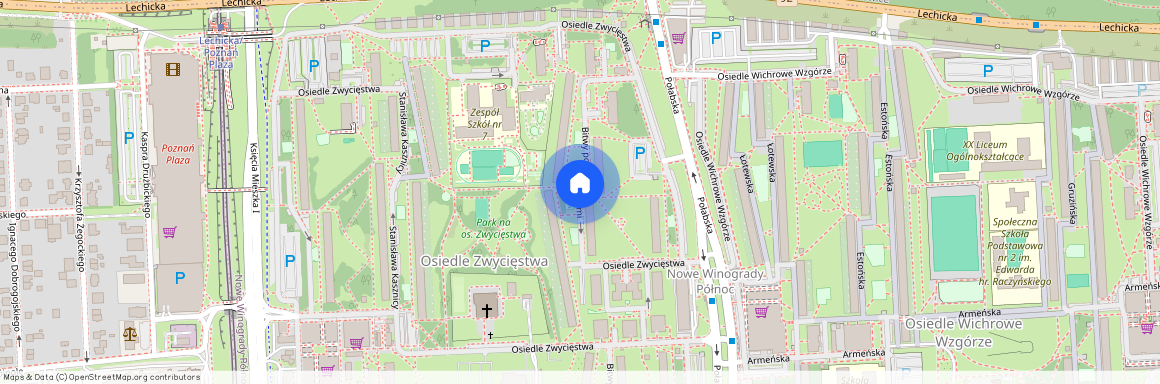 ul. Bitwy pod Siekierkami, Winogrady, Stare Miasto, Poznań, wielkopolskie