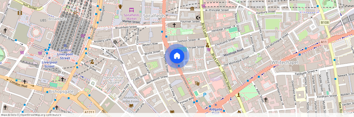 Thrawl Street, Spitalfields, E1