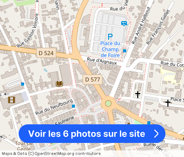 A LOUER - � 2 min du centre ville de VIRE - maison T3 avec jardinet - Photo 1