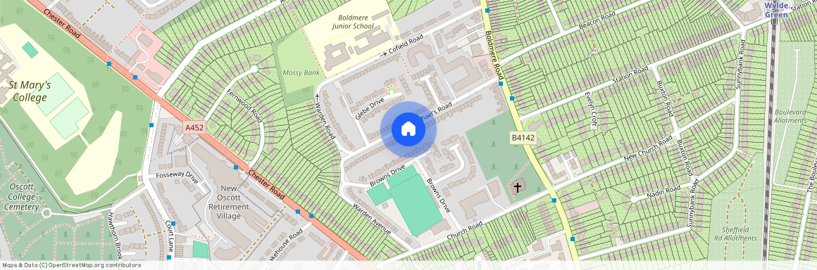 St Michaels Road, Boldmere. B73 5TA