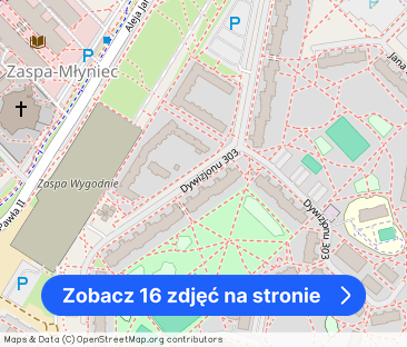 Wynajmę 2 pokojowe mieszkanie Gdańsk Zaspa ul. Dywizjonu 303 - Zdjęcie 1
