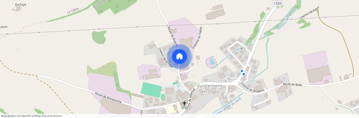 1696, Vuisternens-en-Ogoz, Route De Rueyres