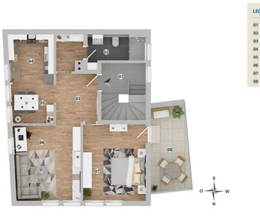 Schöne 2-Zimmer-WHG in Weikersheim Innenstadt - Foto 1