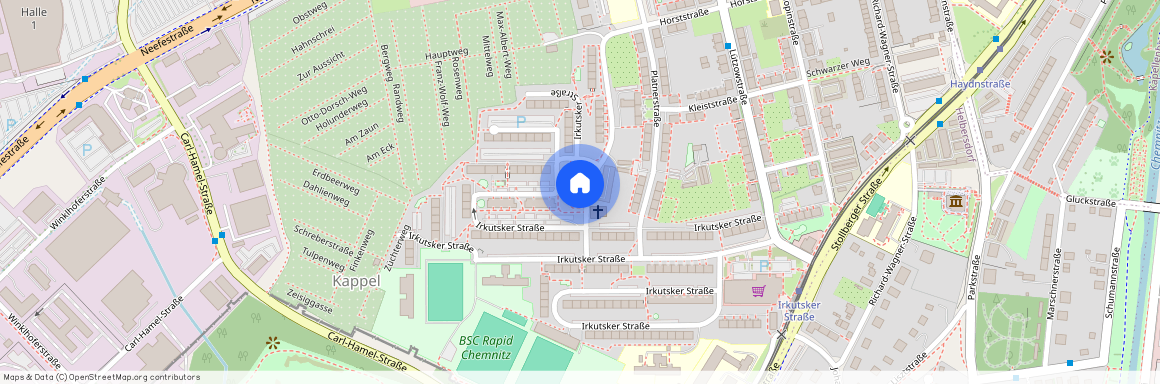 Irkutsker Straße 179, 09119 Chemnitz