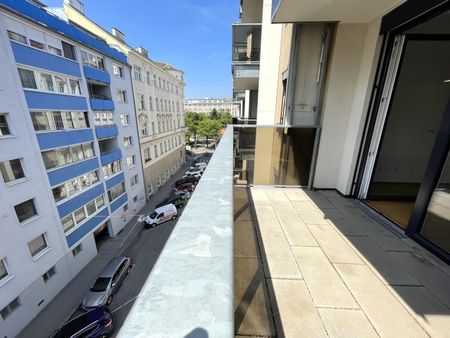 U4-Nähe!!! Top moderne Neubauwohnung mit 6,71m² SÜD-Balkon!!! - Foto 3