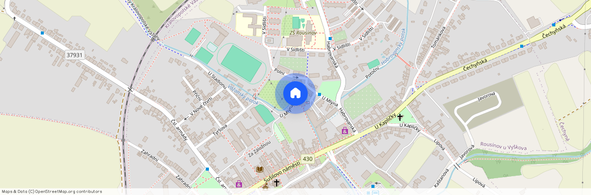 U mlýna, Rousínov, okres Vyškov