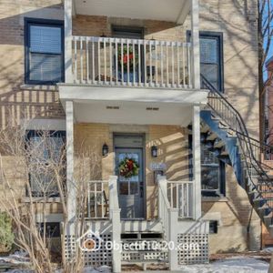 Magnifique 4 1/2 à louer Ahuntsic, cour arrière, Parc de la visitation - Photo 2