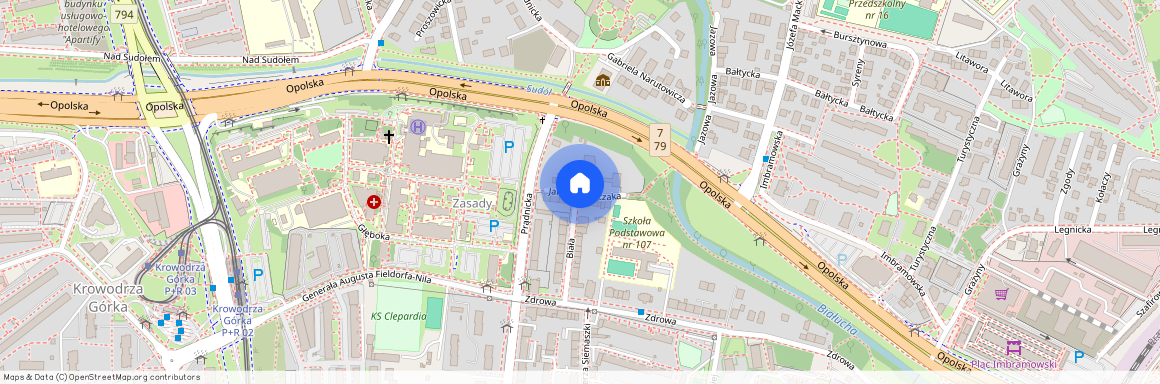 ul. Janusza Korczaka, Żabiniec, Prądnik Biały, Kraków, małopolskie