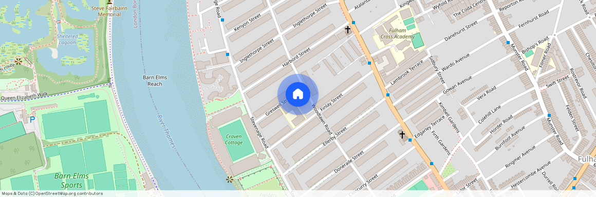 Greswell Street, Alphabet Streets, SW6