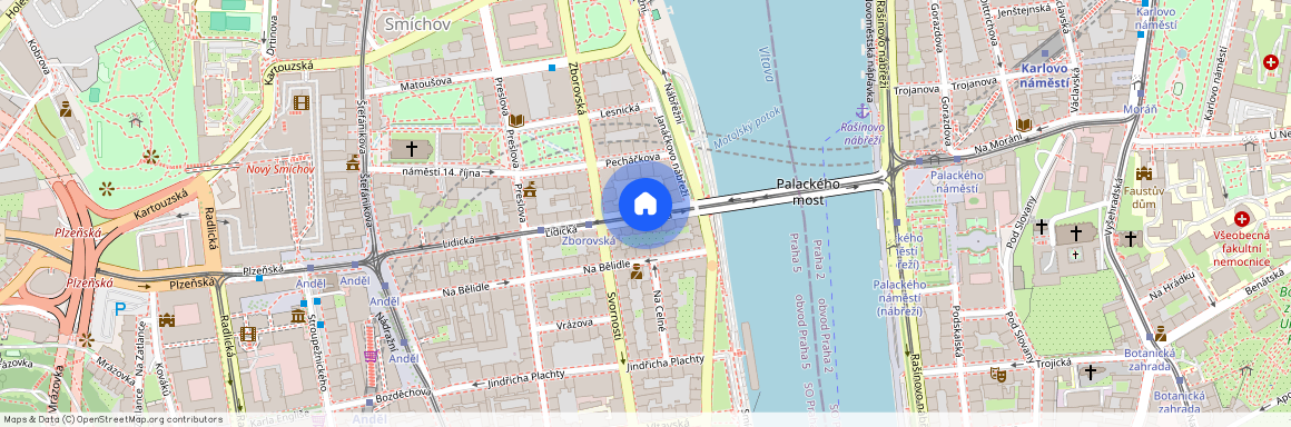 Lidická, Praha - Smíchov, Území Hlavního Města Prahy